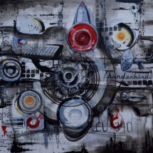 FORD THUNDERBIRD 1956 H.C | Oil on canvas | 80x100cm | 2013