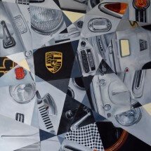 PORSCHE 356 B 1960 II S.N. | Oil on canvas | 100x80cm | 2014