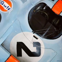 PORSCHE 917 (PEDRO RODRIGUEZ) H.W. | Oil on canvas | 40x50cm | 2013